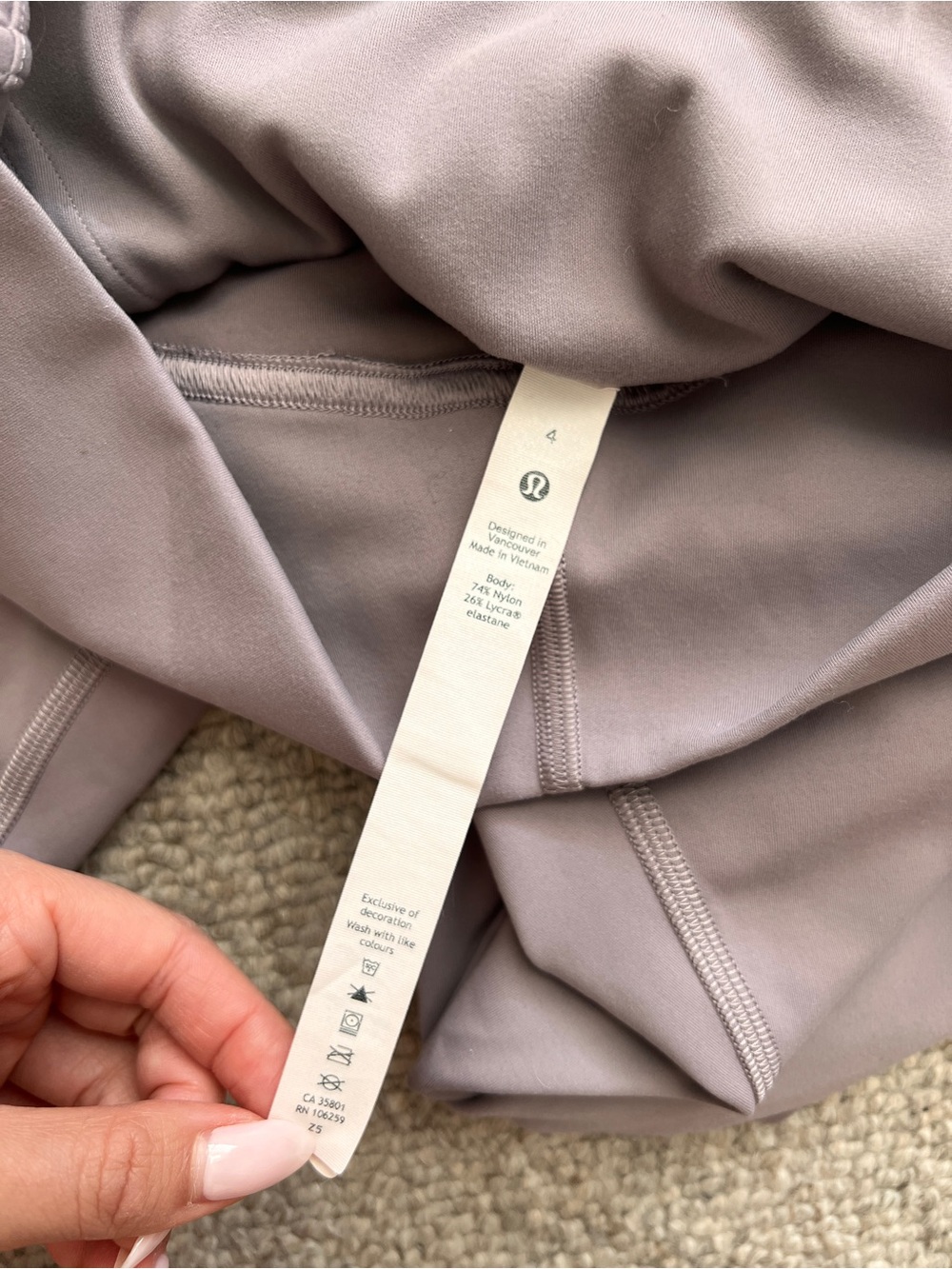 lululemon athletica Mauve High-Rise Leggings - Picture 4 of 5